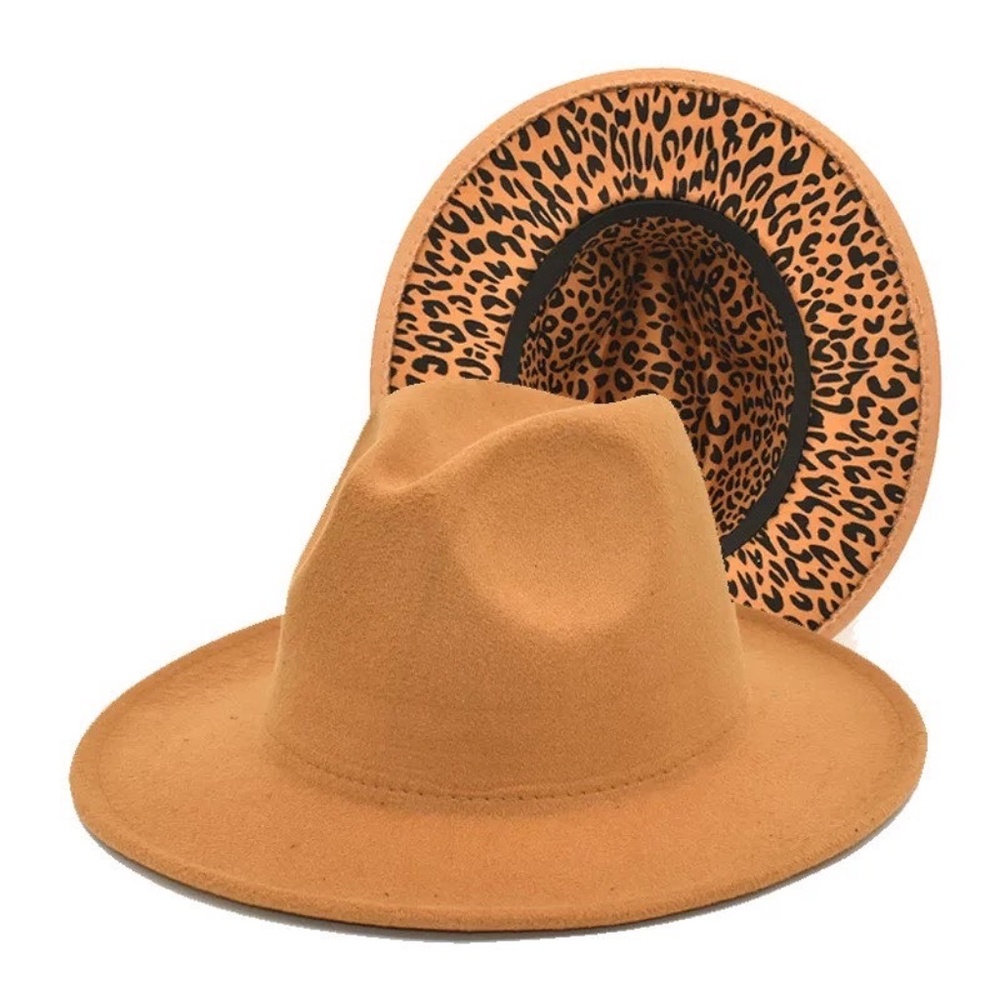 Leopard Fedora Hats - Picture 5 of 13
